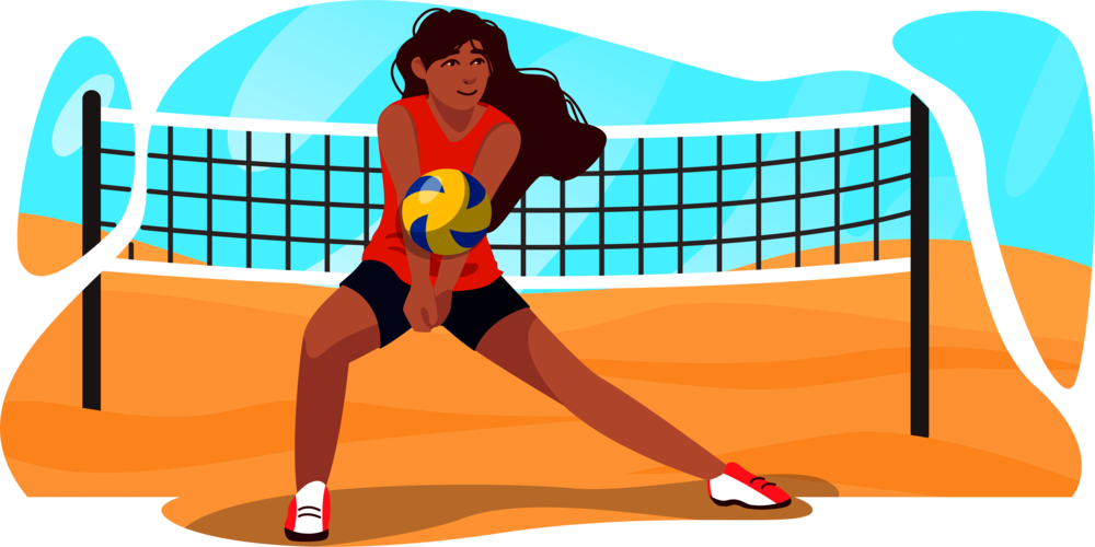 Bilde/illustrasjon for Volleyball for voksne på Harestua