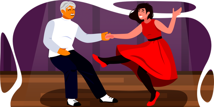 Bilde/illustrasjon for Seniordans Seniordans