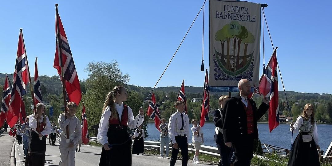 Bilde/illustrasjon for 17. mai program for Lunner