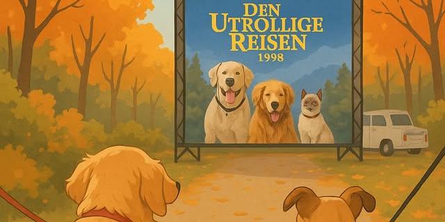 Bilde/illustrasjon for Miljøtur for hun og eier før hundekinoen på Grua torg Miljøtur for hun og eier før hundekinoen på Grua torg